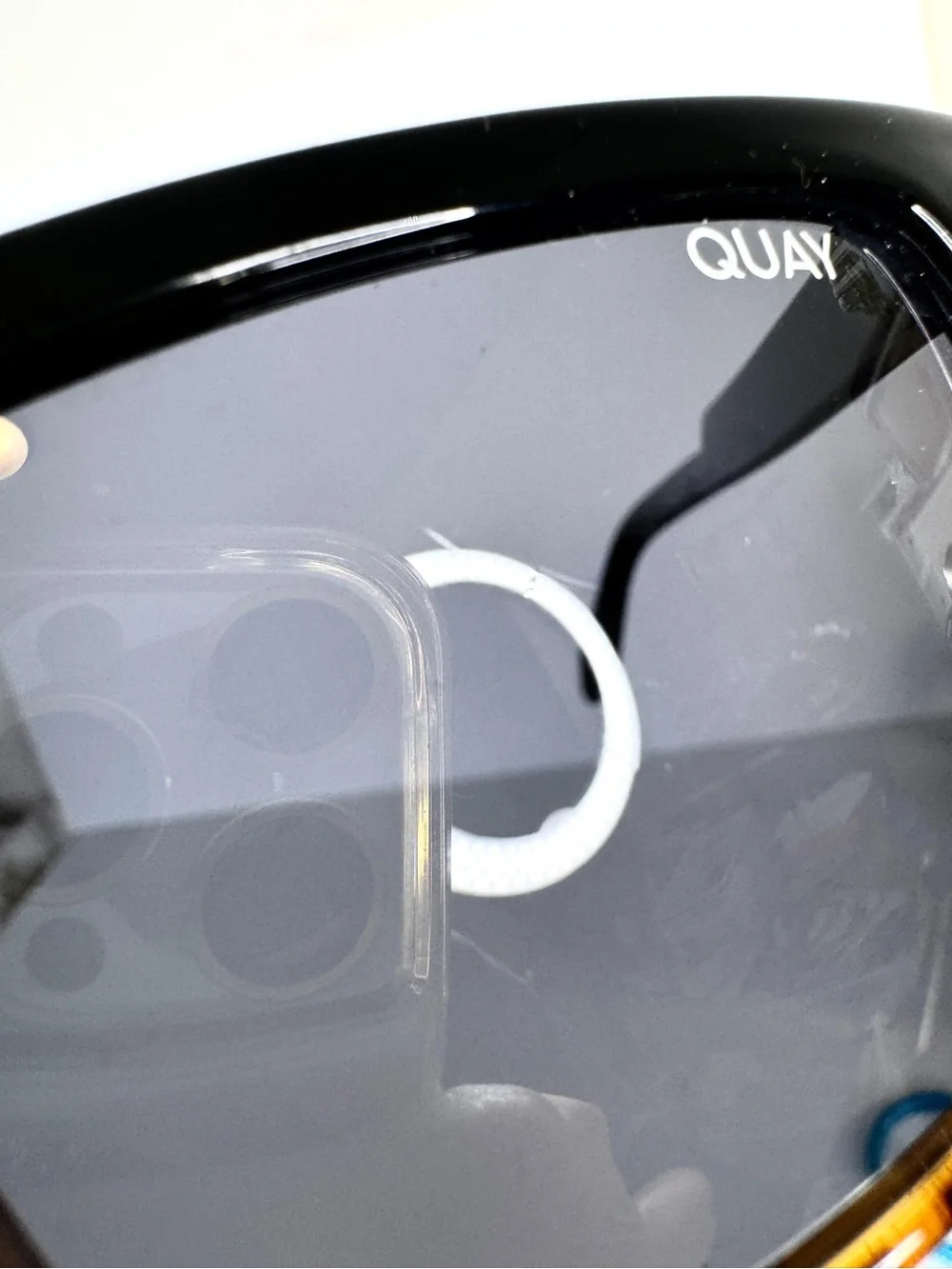 QUAY Australia Let it Run Polarized Sunglasses Black Tortoise Rare